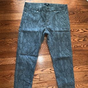 Snakeskin “Jean” pants
